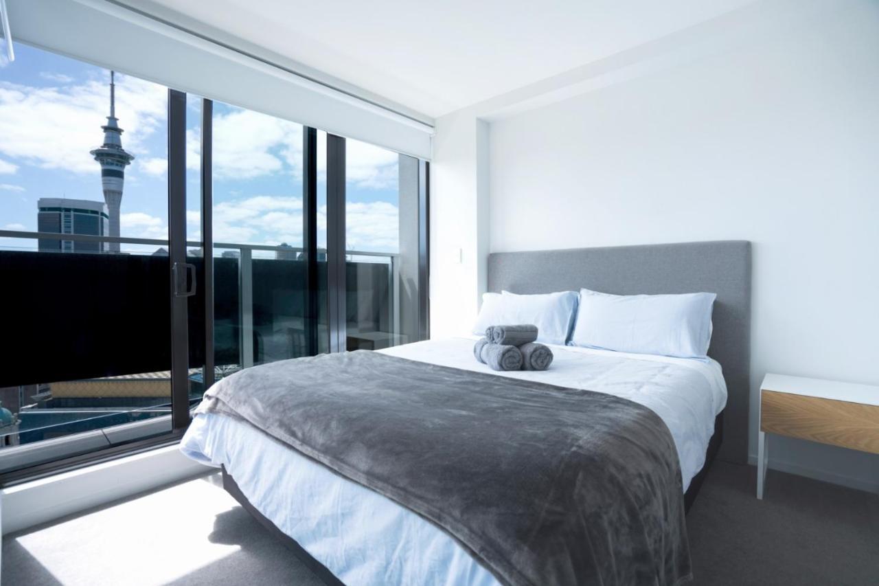 Amazing Views 2 Bedroom Apt In Auckland Cbd Kültér fotó