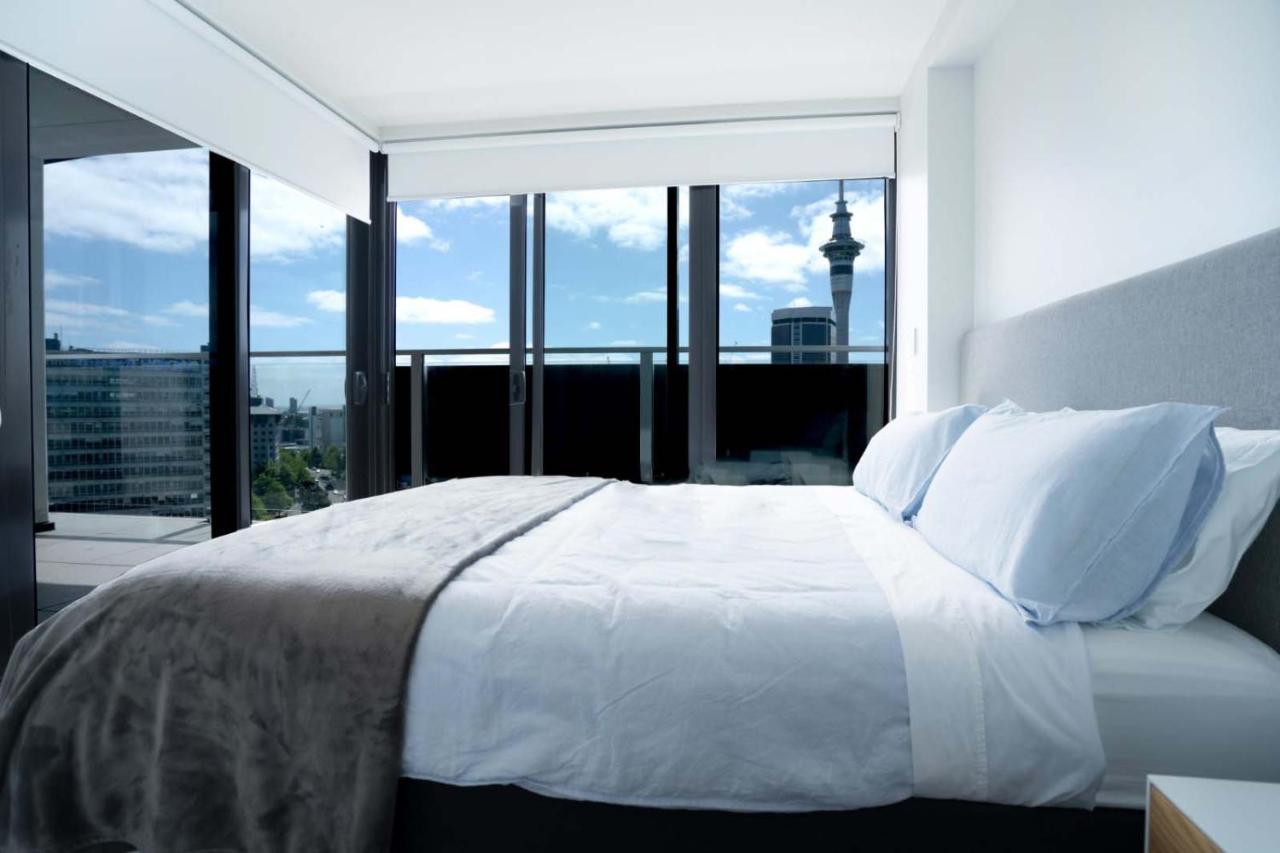 Amazing Views 2 Bedroom Apt In Auckland Cbd Kültér fotó